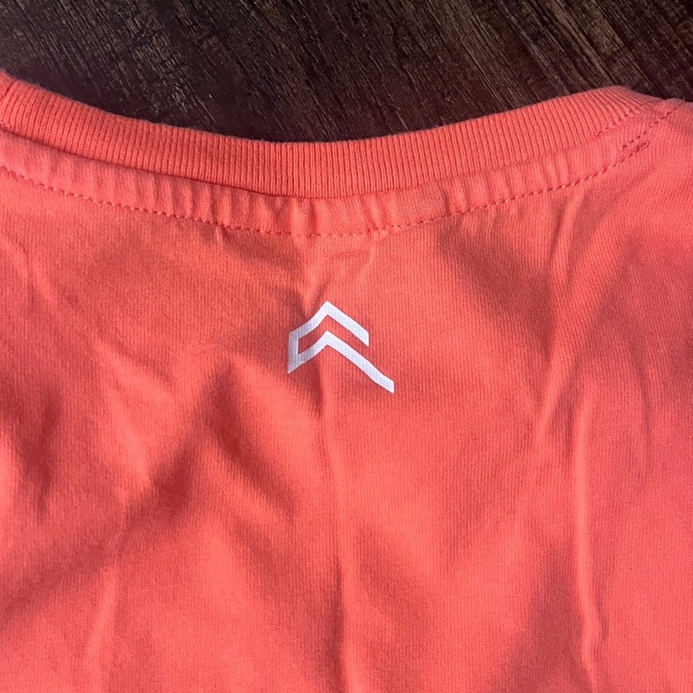 Oner Active Graphic Jersey Tank Peach Blossom Orange Size Small - Picture 3 of 4